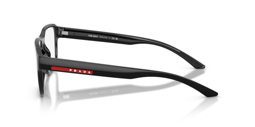 PRADA PLASTIC SQUARE BLACK FULL FRAME