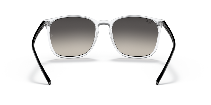 RAYBAN PLASTIC SQUARE TRANSPERENT SUNGLASS