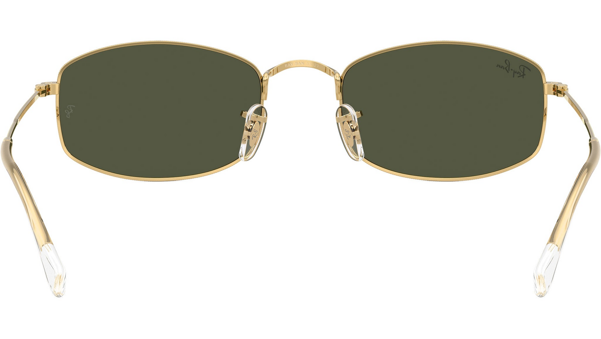 RAYBAN METAL GOLD SQUARE FULL SUNGLASS