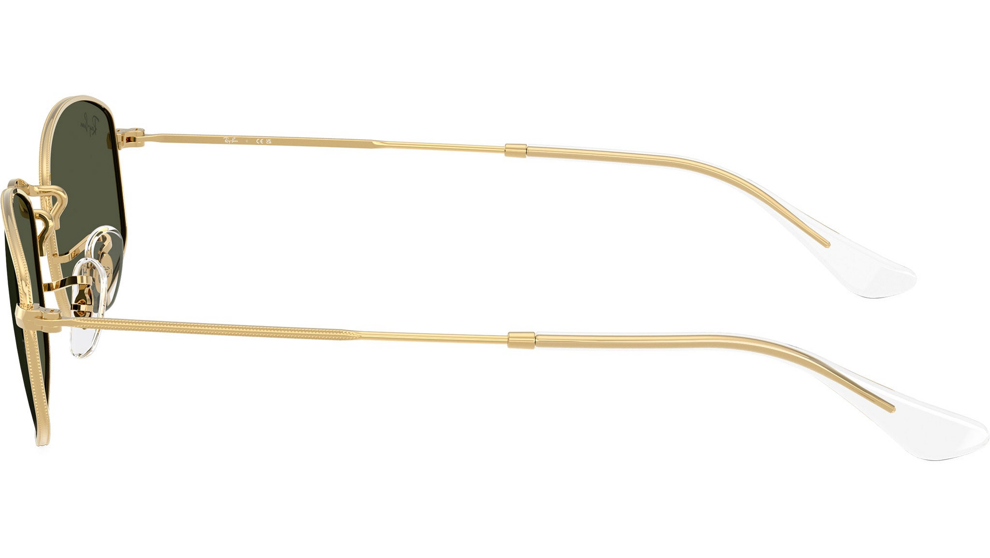 RAYBAN METAL GOLD SQUARE FULL SUNGLASS