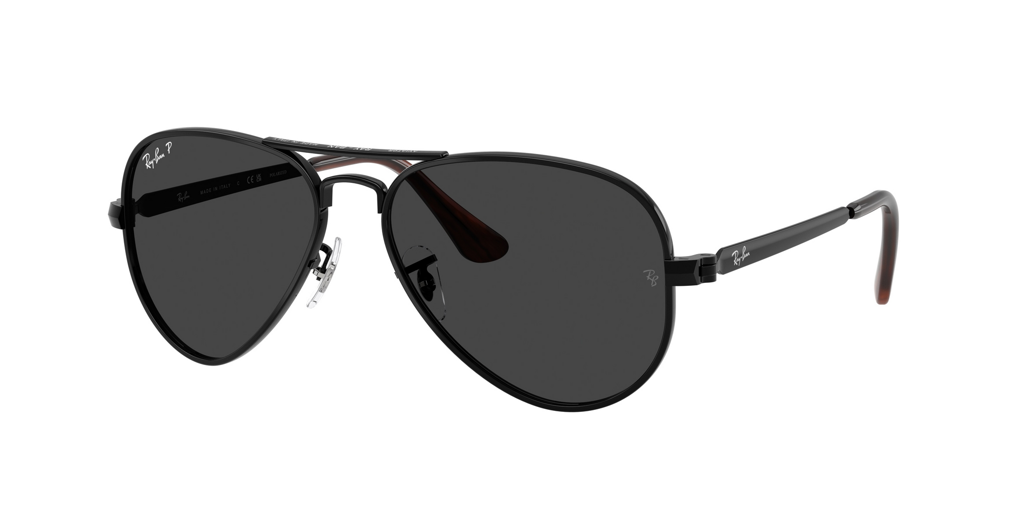 RAYBAN METAL DB AVIATOR BLACK FULL SUNGLLASS