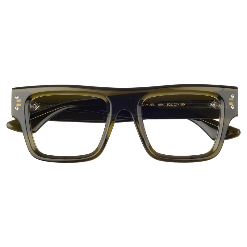 ROSVIN BUGS PLASTIC OLIVE GREEN SQUARE FULL FRAME