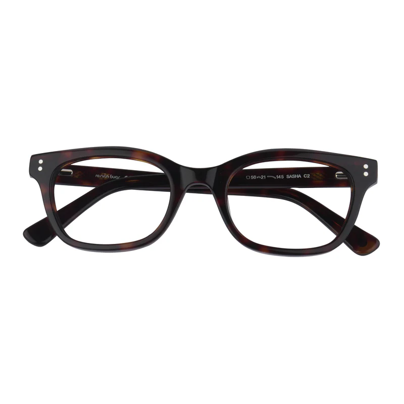 ROSVIN BUGS PLASTIC TORTOISE CATEYE FULL FRAME