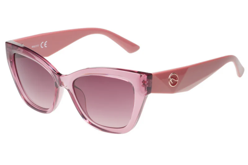 SCOTT PLASTIC CATEYE PINK FULL SUNGLASS