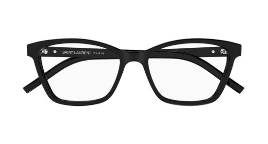 SAINT LAURENT BLACK PLASTIC BUTTERFLY FULL FRAME