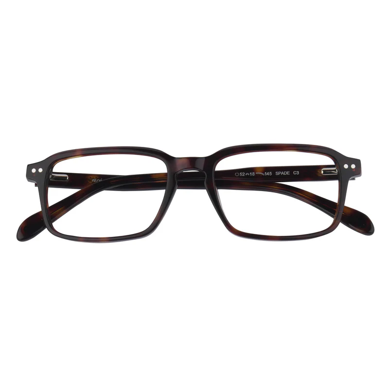 ROSVIN BUGS PLASTIC TORTOISE SQUARE FULL FRAME