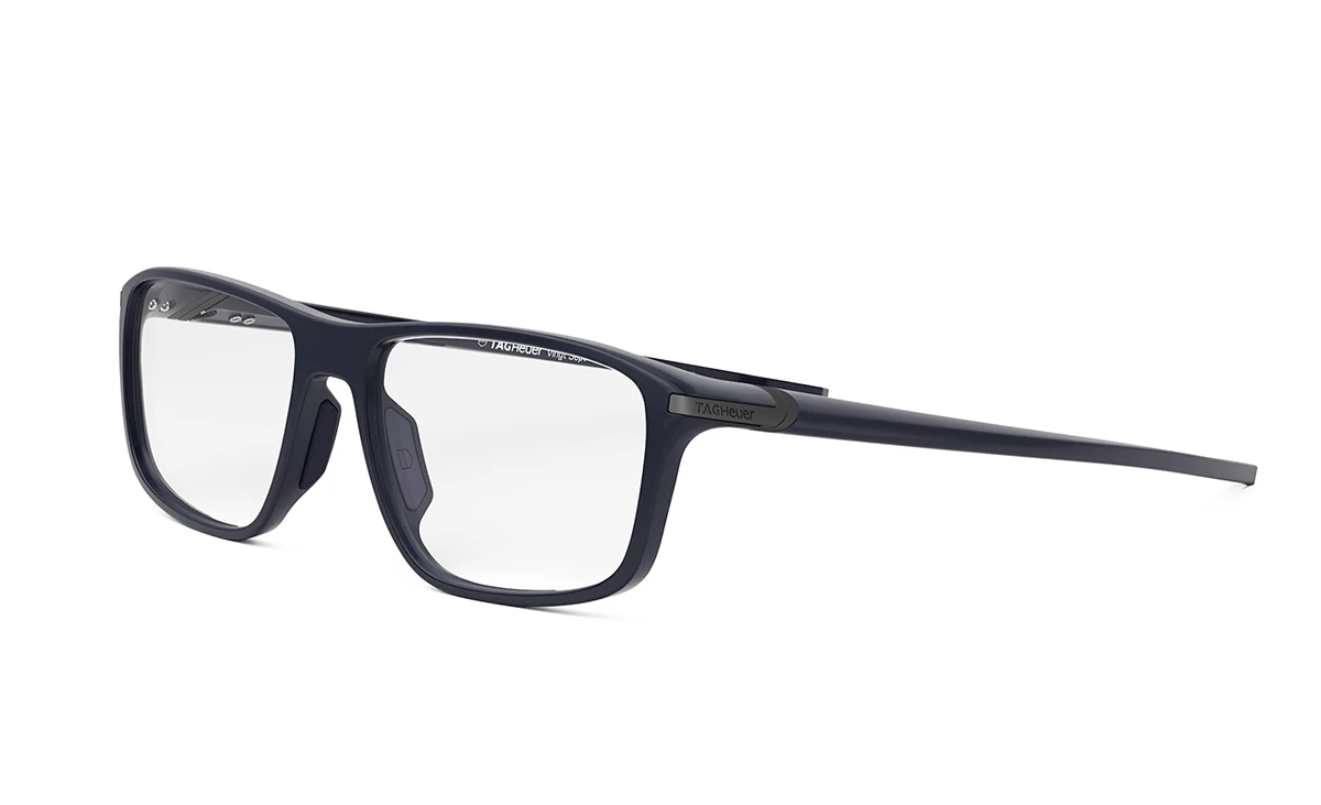 TAG HEUER PLASTIC RECTANGLE MATTE BLACK FULL FRAME