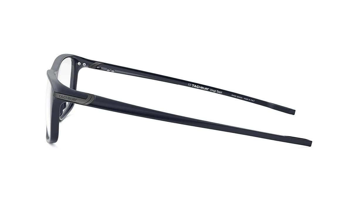 TAG HEUER PLASTIC RECTANGLE MATTE BLACK FULL FRAME