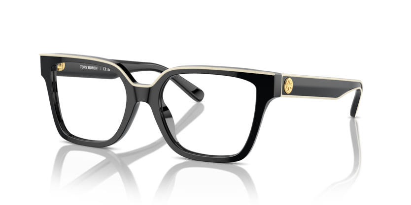 TORY BURCH PLASTIC BLACK BUTTERFLY FULL FRAME