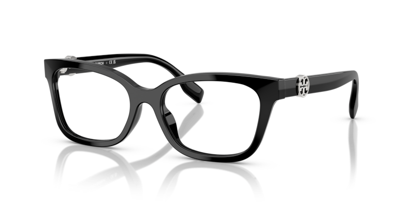 TORY BURCH PLASTIC SQUARE BLACK FULL FRAME