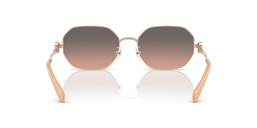 TORY BURCH METAL SHINY RODE GOLD SUNGLASS