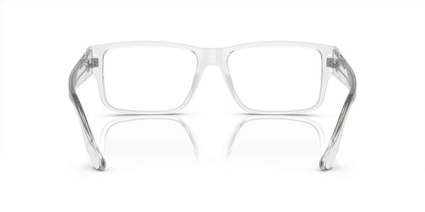 VERSACE PLASTIC FULL TRANSPERENT SQUARE FRAME