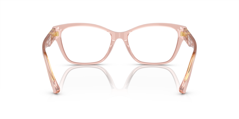 VERSACE PLASTIC FULL CATEYE TRANSPERENT BROWN FRAME