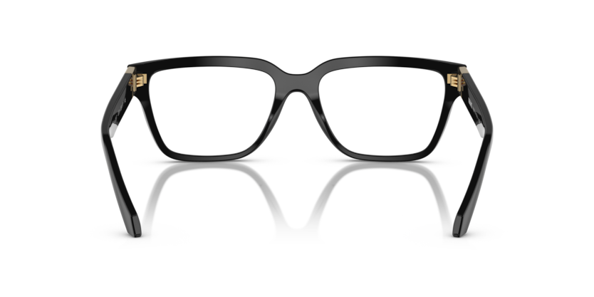 VERSACE PLASTIC RECTANGLE BLACK FULL FRAME