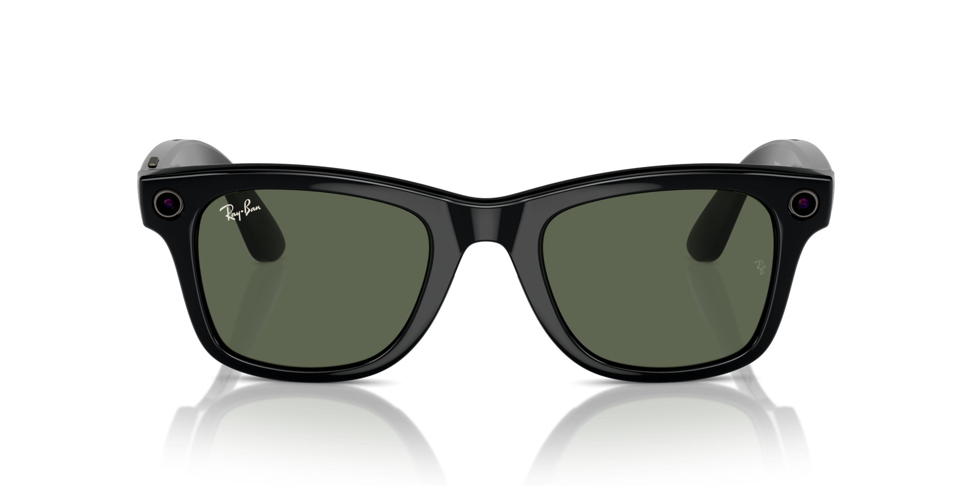 RAY-BAN | META WAYFARER SHINY BLACK Sunglass