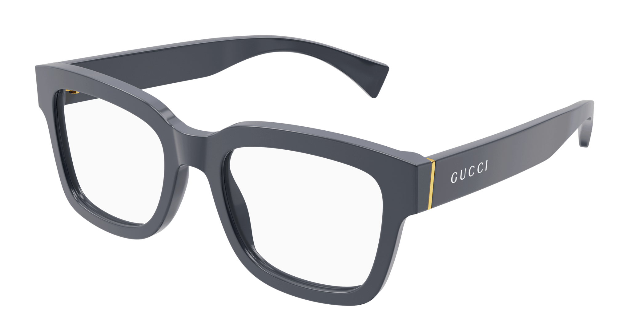 GUCCI PLASTIC SQUARE GREY FULL FRAME