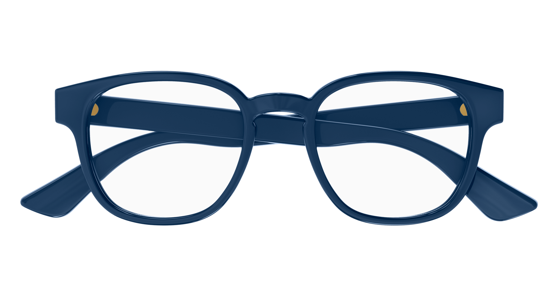 GUCCI PLASTIC SQUARE TEAL BLUE FULL FRAME