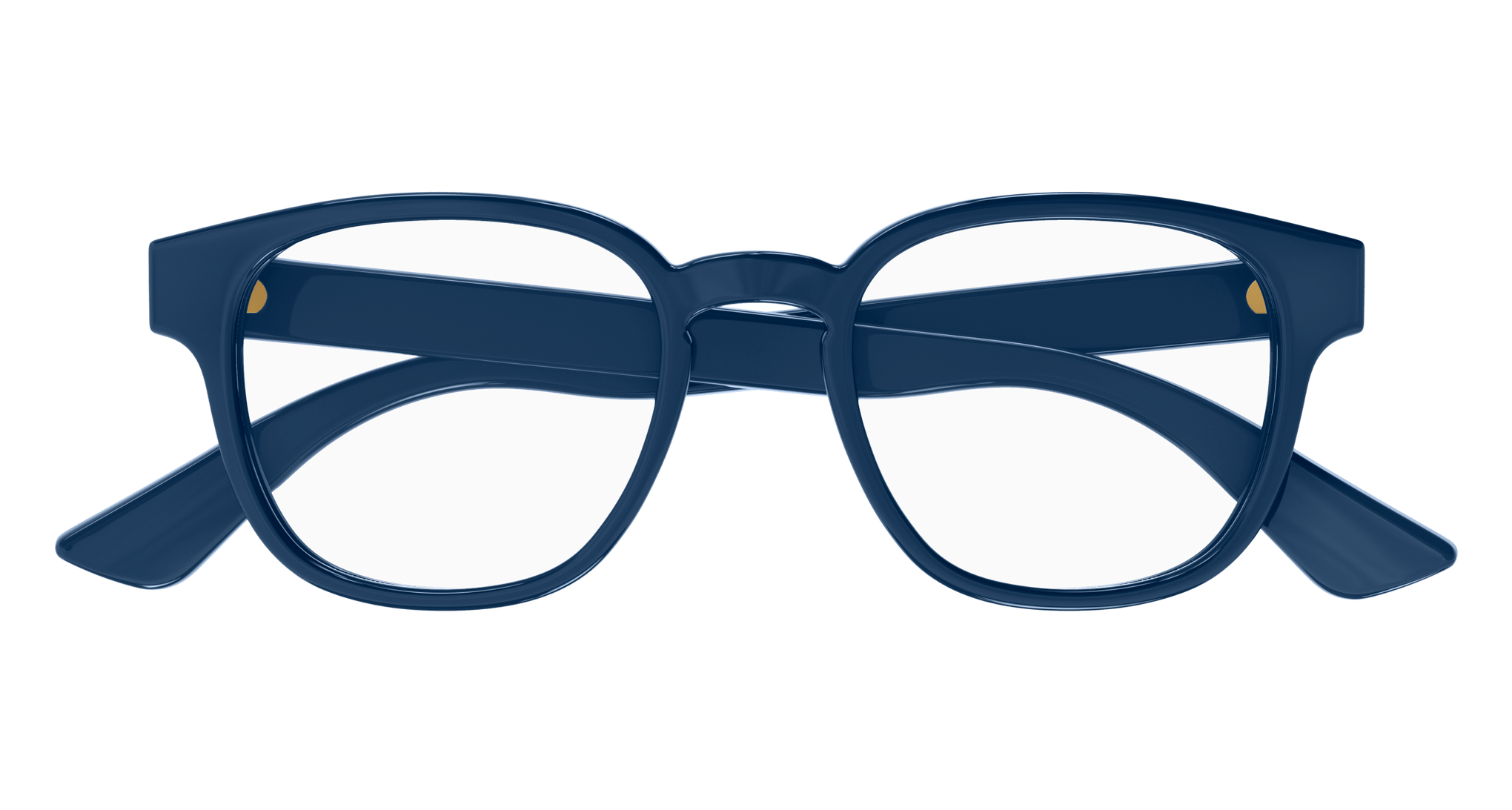 GUCCI PLASTIC SQUARE TEAL BLUE FULL FRAME
