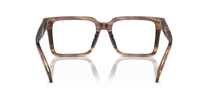 MICHAEL KORS BROWN PLASTIC SQUARE FULL FRAME