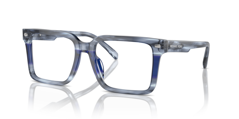 MICHAEL KORS BLUE PLASTIC SQUARE FULL FRAME