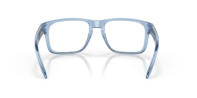 OAKLEY PLASTIC SQUARE TRANSPERENT BLUE FULL FRAME