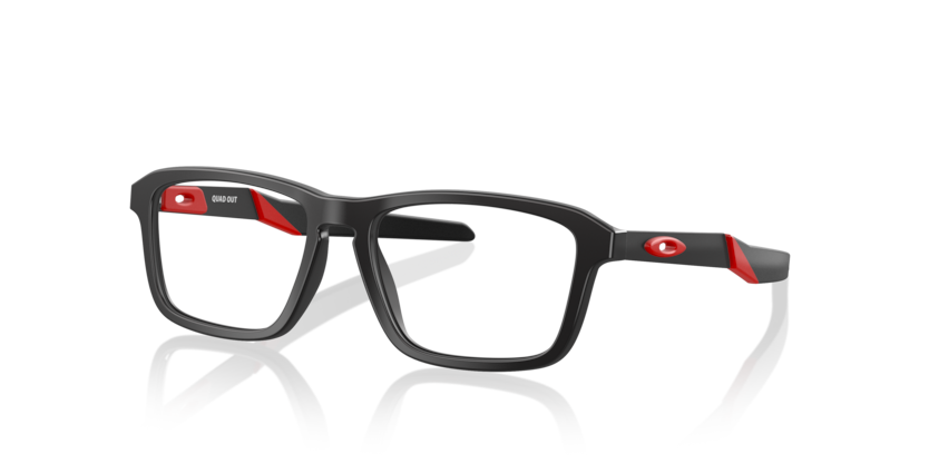 OAKLEY PLASTIC RECTANGLE MATTE BLACK PLASTIC KIDS FULL FRAME