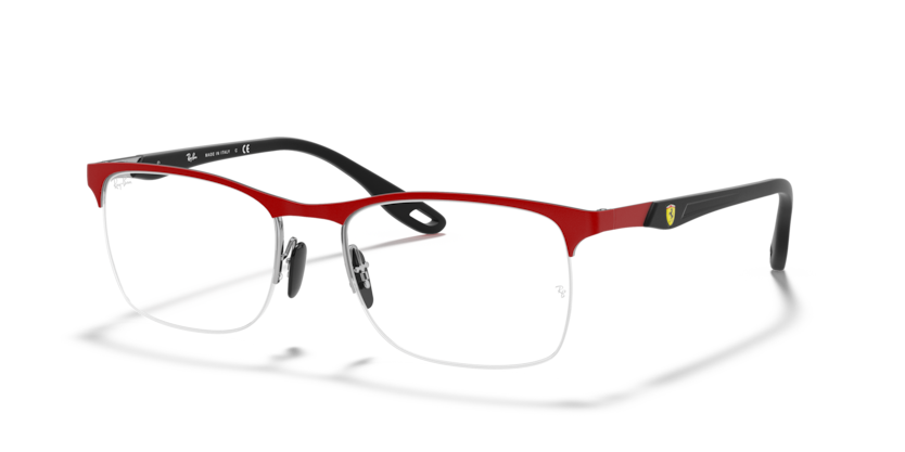 RAYBAN FERRARI METAL HALF RIM FRAME