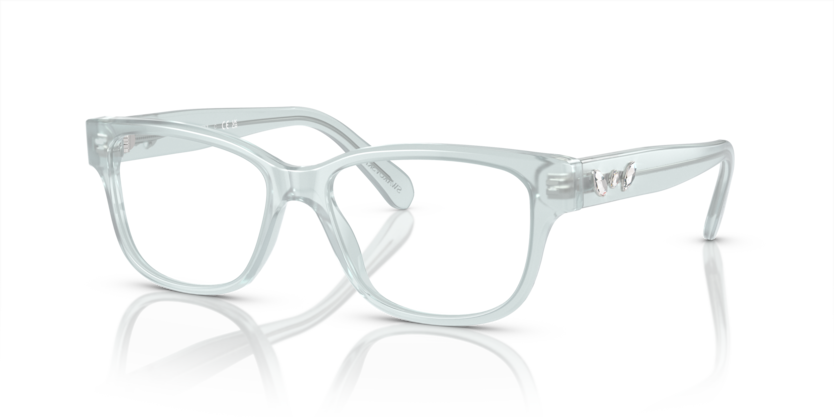 SWAROVSKI OPAL LIGHT GREEN PLASTIC FULL FRAME