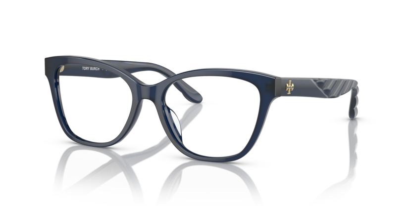 TORY BURCH PLASTIC NAVY BLUE FULL FRAME