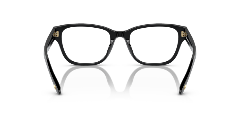 TORY BURCH PLASTIC BLACK SQUARE FULL FRAME