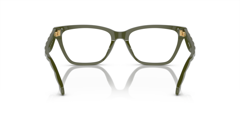 TORY BURCH PLASTIC OLIVE GREEN FULL FRAME