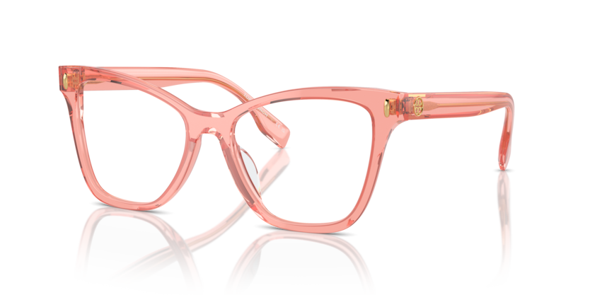TORY BURCH PLASTIC LIGHT ORANGE FULL FRAME