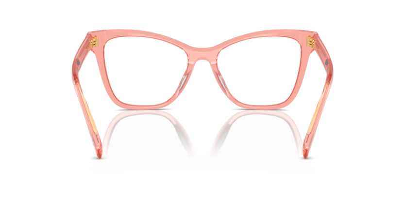 TORY BURCH PLASTIC LIGHT ORANGE FULL FRAME