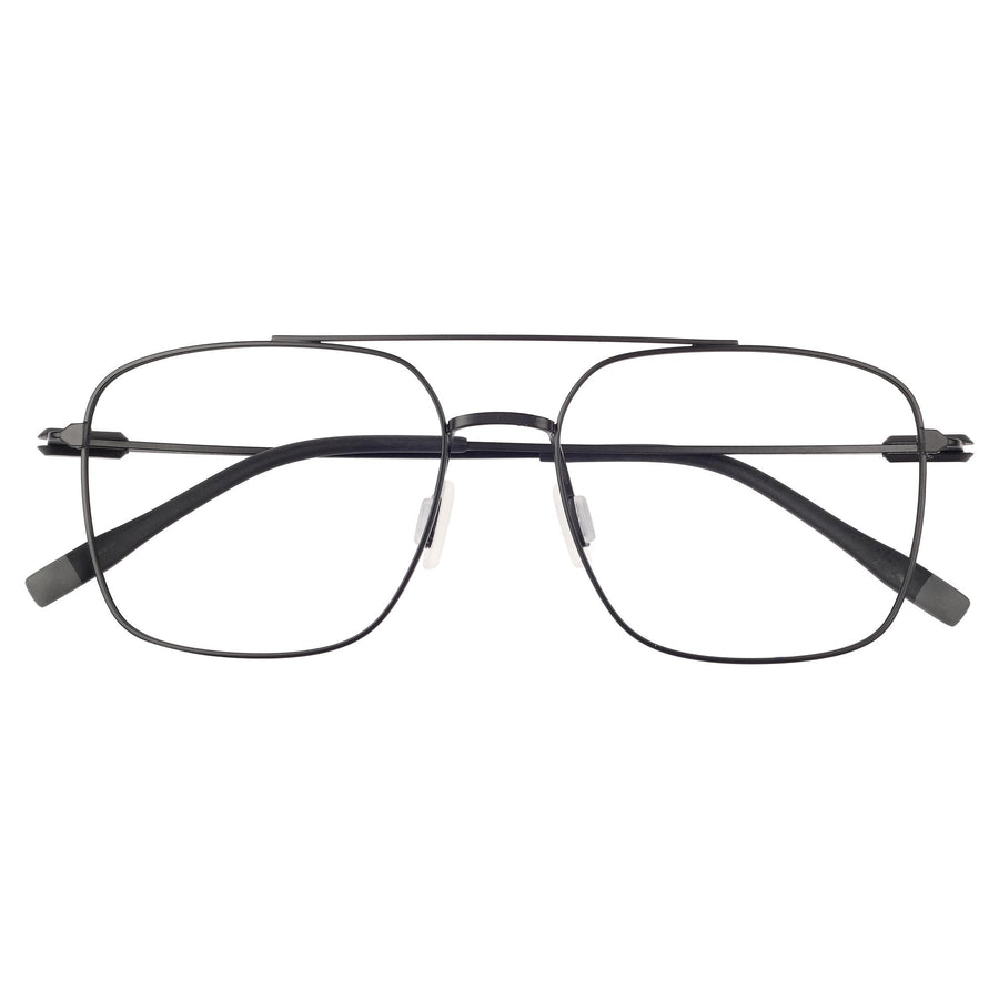 ROSVIN BUGS TITANIUM DB SQUARE MATTE BLACK FULL FRAME